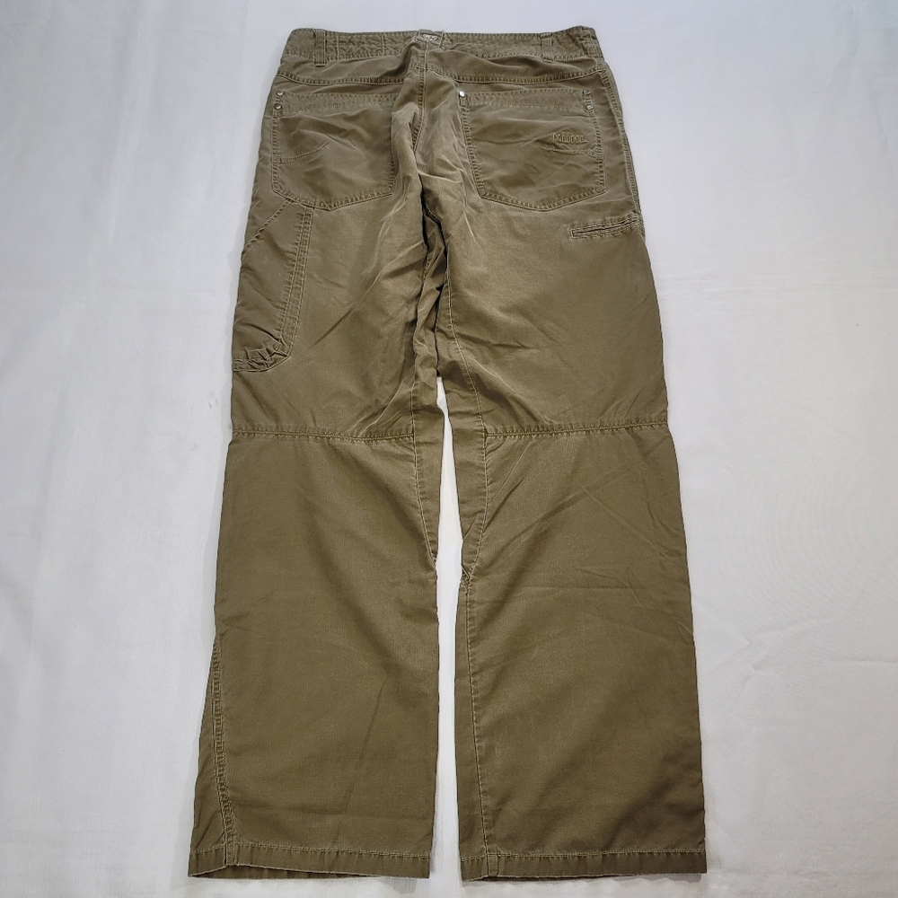 Kuhl Pants Mens 34x32 Brown Outrage Hiking Outdoor Free Ryde Waist - Picture 9 of 10